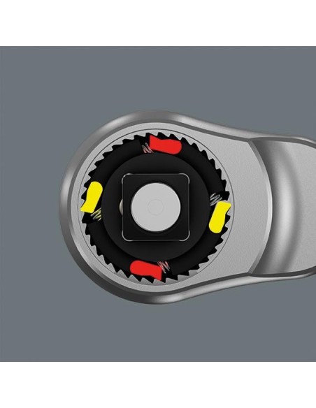 CARRACA CUADRADILLO PASANTE ZYKLOP METAL PUSH 1/4 PULGADAS