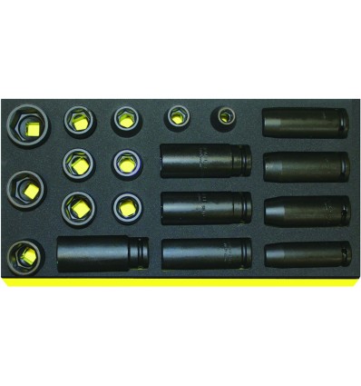 JUEGO DE BOCAS DE LLAVE DE VASO 1/2" - LARGAS - TCS 50IMP/51IMP/19