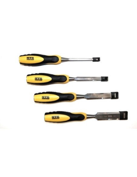 JUEGO 4 FORMONES MANGO BIMATERIAL, 6, 12, 19, 25 MM