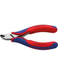 ALICATES DE CORTE OBLICUO FRONTAL ELECTRONICA SIN BISEL 115MM