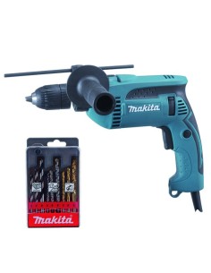 TALADRO PERCUTOR 680W 13MM AUTOMATICO MALETIN+ESTUCHE HP1641K1X
