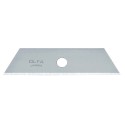PACK DE 5 CUCHILLAS TRAPEZOIDALES 72X17,5 MM PLATEADAS