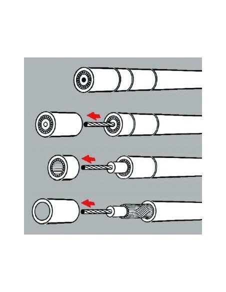PELACABLES KOAX 105MM SB