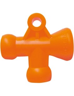 DISTRIBUIDOR EN T 2 PIEZAS PARA TUBO REFRIGERANTE 1/4 PULGADAS