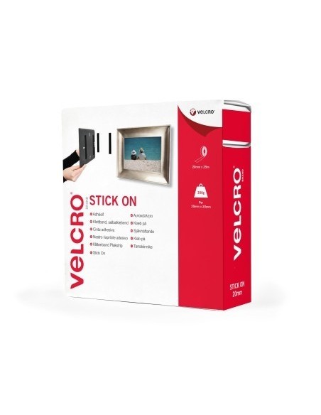 CINTA ADH 50MMX 25MT BL VELCRO 25 MT