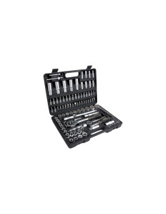 ESTUCHE PROFESIONAL 108 PZAS 1/4"-1/2"