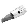 Llave de vaso cuadradillo 1/4" punta plana mod 6709F