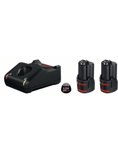 KIT CARGADOR + 2 BATERIAS 12V 2.0AH