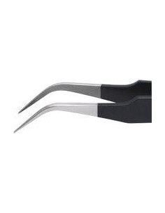 PINZA ESD FORMA HOZ 120MM NEGRO