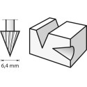 DREMEL 125 FRESA 6,4 MM MPX2 26150125JA