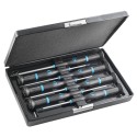 JUEGO DE 7 DESTORNILLADORES DE PRECISION WITTRON EN ESTUCHE DE PLASTICO ANTICHOQ