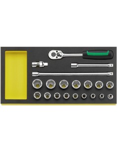 JUEGO HERRAMIENTAS. SISTEMA BANDEJAS TOOL CONTROL TCS 456/16/4 MF