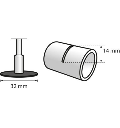 DREMEL 426 DISCO REFORZADO 32 MM 2615042632