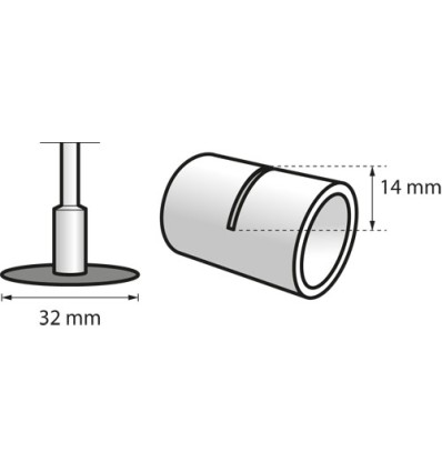 DREMEL 540 DISCO CORTE 32 MM 2615054032