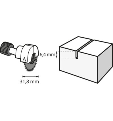 DREMEL 546 HOJA TRONZADORA 31,8 MM 26150546JB