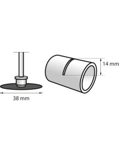 DREMEL SC406 SET 2 DISCOS+MANDRIL 2615S406JC