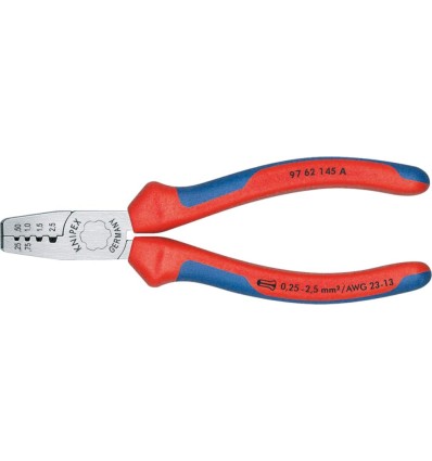 ALICATES VIROLA CABLE CON MANGO VARIOS COMPONENTES 145MM QMM