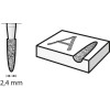 DREMEL 7144 PUNTA DIAMANTADA 2,4 MM 26157144JA
