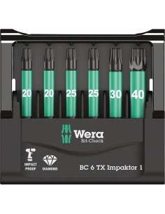 JUEGO PUNTAS BIT-CHECK 6 TX IMPAKTOR 1