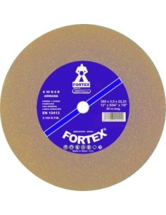 DISCO CORTE METAL ESTAC. 300X3.5X22 MM FORTEX