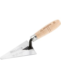Paletín acero forjado y mango de madera
