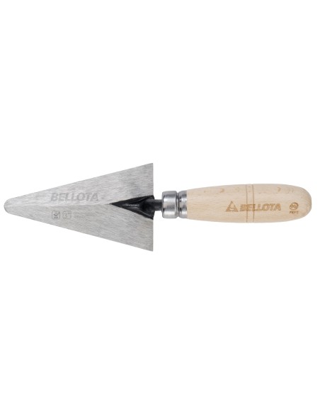 Paletín acero forjado y mango de madera