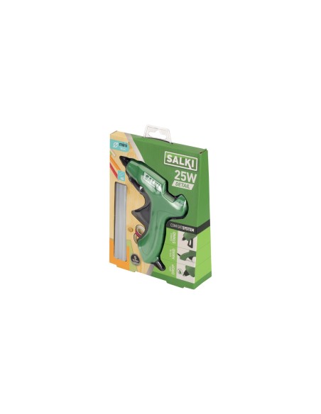 PISTOLA ENCOLAR TERMOFUSIBLE Ø MAX 08MM CON GATILLO MINI DET