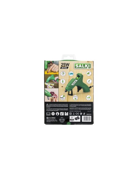 PISTOLA ENCOLAR TERMOFUSIBLE Ø MAX 08MM CON GATILLO MINI DET