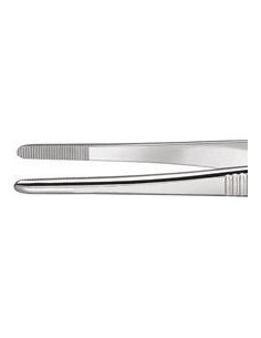 PINZA DE PRECISION NIQUELADA REDONDA 120MMM