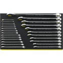 BANDEJA TCS JGO LLAVE COMBI.BOCA FIJA/ESTR.OP.-BOX TCS 13/25. 5.5-34MM