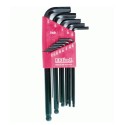 JUEGO 12 LLAVES ALLEN PUNTA BOLA 0,50"-3/8" PULGADAS