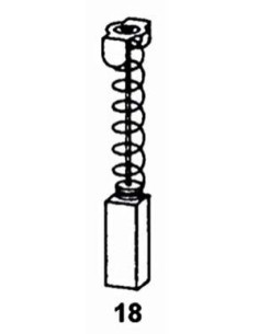 JGO.ESCOBILLAS MAKITA CB-155/161/153 REF.1848J