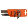 JUEGO DE 8 LLAVES ACODADAS LARGAS TORX (T9-T40)