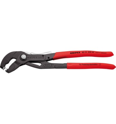 ALICATE DE OREJETAS DE FLEJE PARA RESORTES 250MM INMOVILIZAD KNIPEX