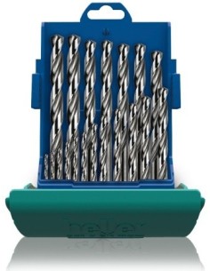 BROCA MET RECT HSS 01-10 MM 19PZ HELLER