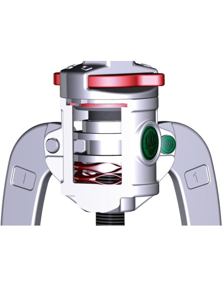 EXTRACTOR COMBINADO CON MECANISMO BLOQUEO 3 BRAZOS