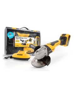 AMOLADORA 20V 125 MM SIN ESCOBILLAS 1 BAT 4.0AH