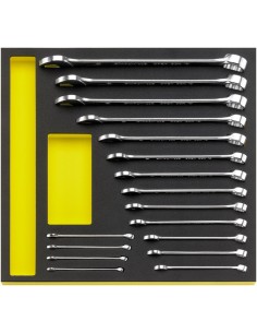 BANDEJA TCS JGO LLAVE COMBI.BOCA FIJA/ESTR.OP.-BOX TCS 13/17.6-24MM MF