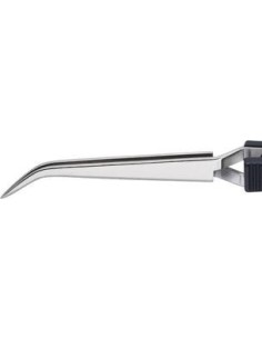 PINZA CRUZADA PUNTIAGUDA CURVADA NIQUELADA 160MM