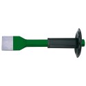 CINCEL PARA RANURAS CON EMPUÑADURA DE SEGURIDAD SERIE VERDE (LARGO 250 MM CABEZA