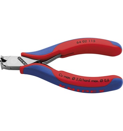 ALICATES DE CORTE FRONTAL ELECTRONICA CON BISEL 115MM
