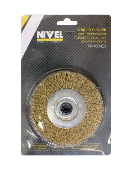 CEPILLO IND CIRC AMOLADORA 100X0.3 MM MET NIVEL