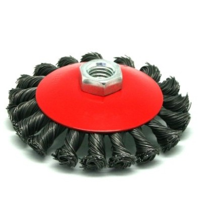 CEPILLO IND CONICO AMOLADORA 095X0,5 MM AC NIVEL