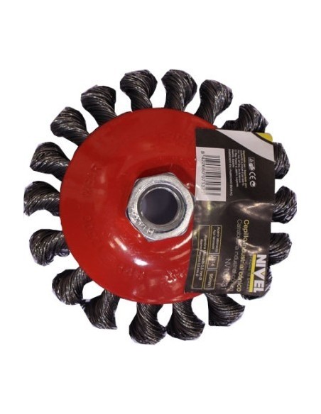 CEPILLO IND CONICO AMOLADORA 095X0.5 MM AC NIVEL