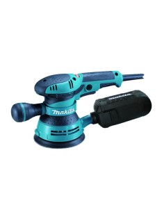 LIJADORA ROTORBITAL 300W 125MM VELOCIDAD VARIABLE VELCRO POMO BO5041