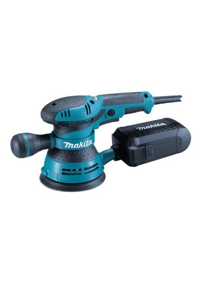 LIJADORA ROTORBITAL 300W 125MM VELOCIDAD VARIABLE VELCRO POMO BO5041
