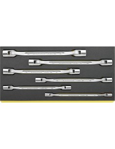 JUEGO LLAVES ARTICULADAS DOBLES TCS 29/6.8X9-18X19 MM
