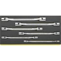 JUEGO LLAVES ARTICULADAS DOBLES TCS 29/6.8X9-18X19 MM