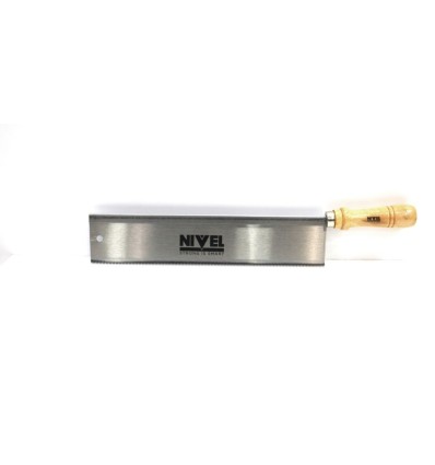 SERRUCHO CARP EBANISTA 250MM M/MAD D/T NIVEL
