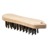 CEPILLO MANUAL CON CUERPO DE MADERA TIPO VIOLIN / RECTANGULAR DE ACERO (Ø FILAME